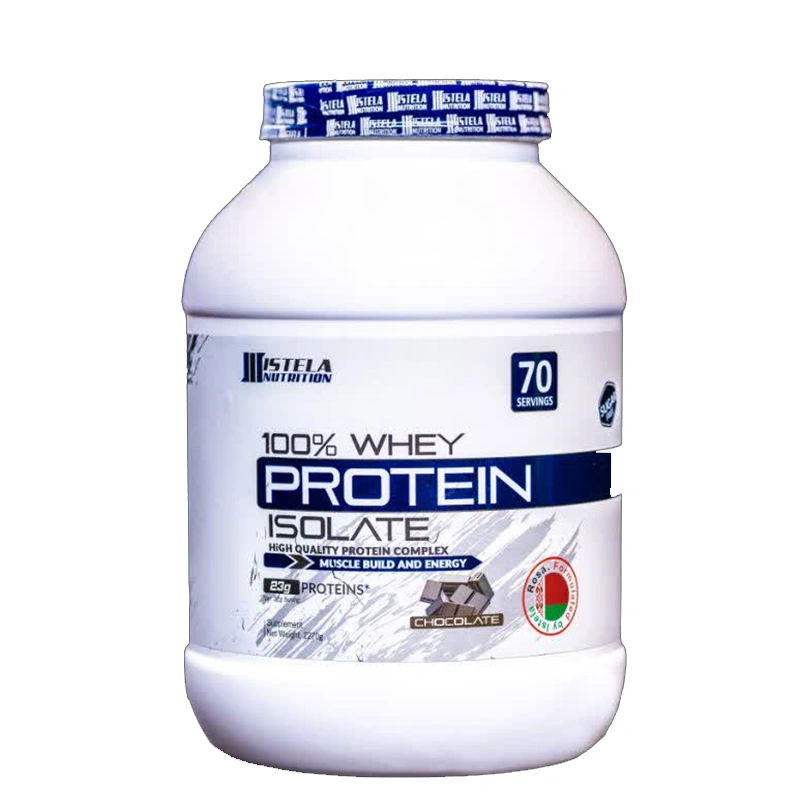 وی پروتئین ایزوله 100% استلا  2270 گرم  شکلات