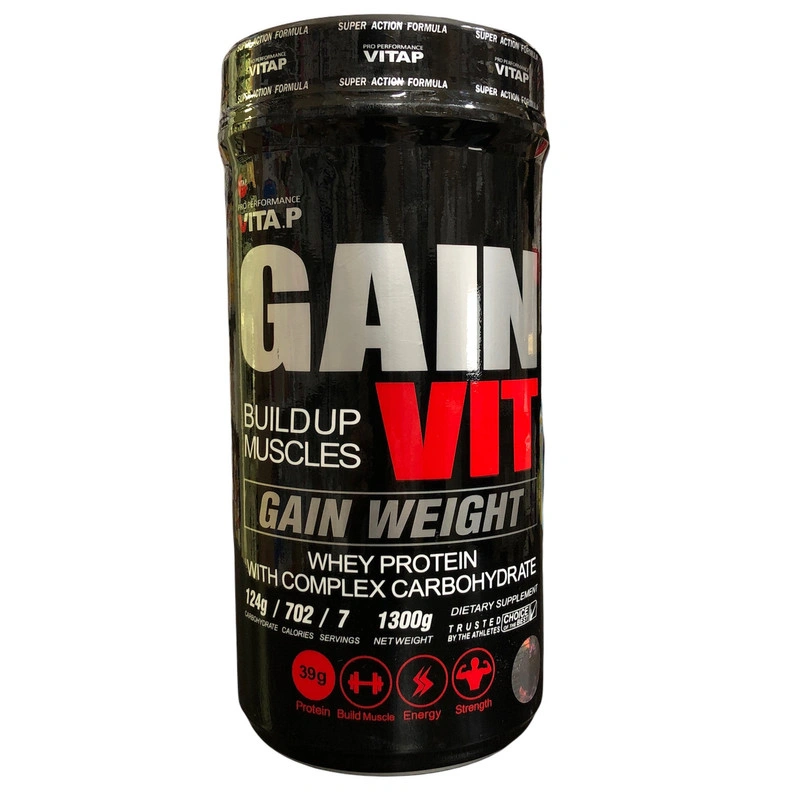 گینر 1300 گرمی ویتاپی طعم توت فرنگی