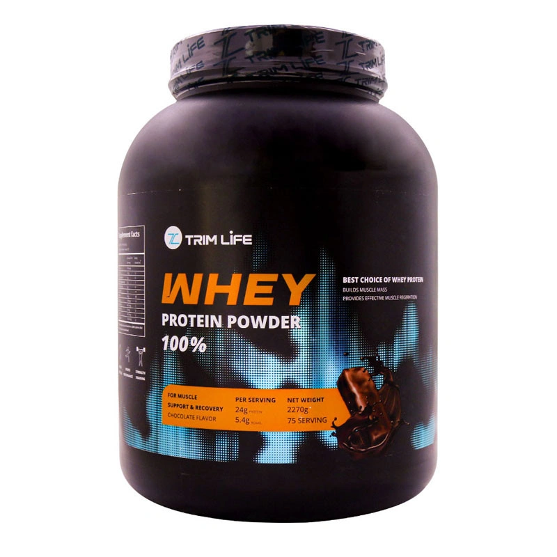 پودر پروتئین وی 100 درصد تریم لایف - 2270 گرم طعم شکلات
