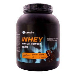 پودر پروتئین وی 100 درصد تریم لایف - 2270 گرم طعم شکلات